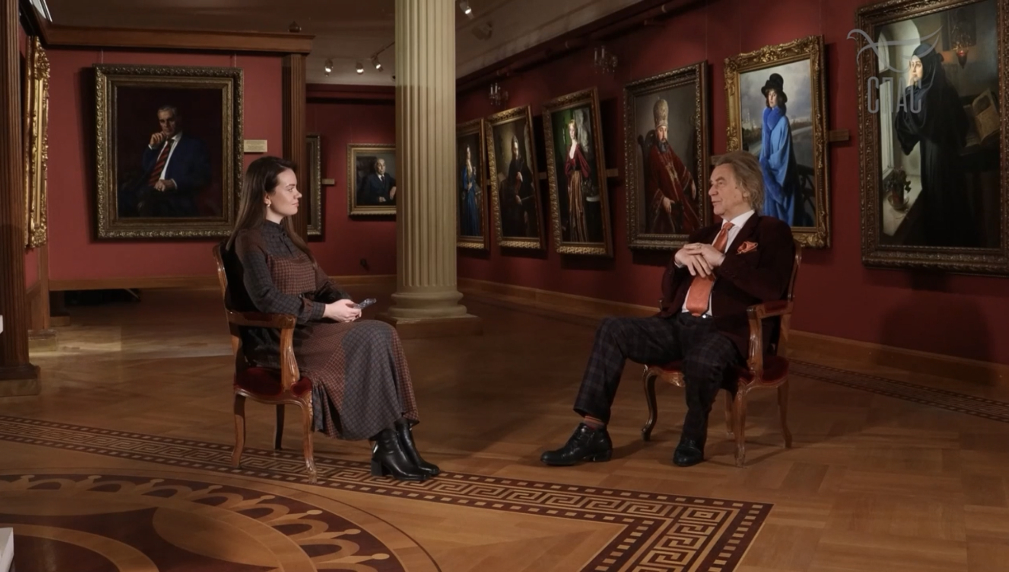 Вчера на телеканале «Спас» в программе «Вечер на Спасе» состоялось интервью с Героем Труда РФ, Народным художником СССР, академиком РАХ Александром Шиловым!