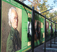 Выставка «Они сражались за Родину!»  Картины Александра Шилова на Тверском бульваре